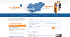 Desktop Screenshot of csongradicegek.hu